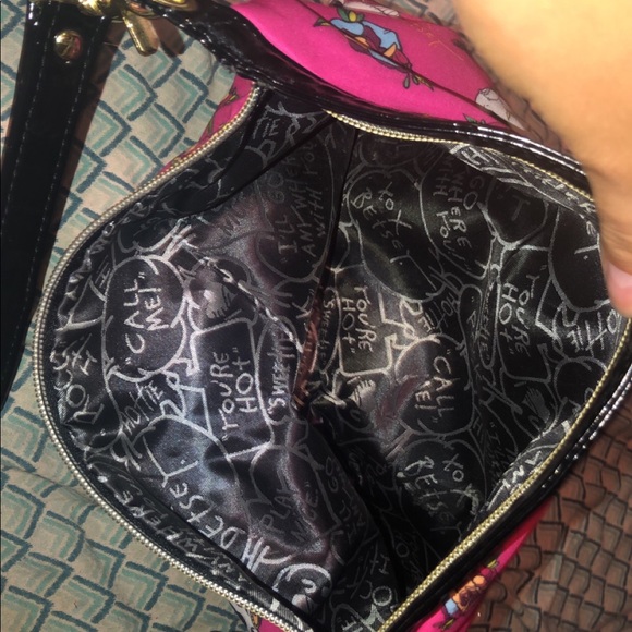 Pink / skulls Cosmetic bags - Picture 3 of 3